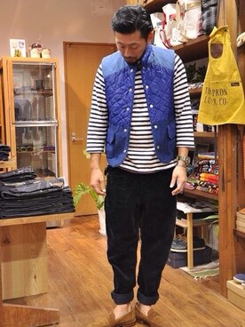 「masterkey（マスターキー）のアイテム（その他アウター）」を使った、クボタ ユウイチさん（メンズ・174cm）の秋コーディネート