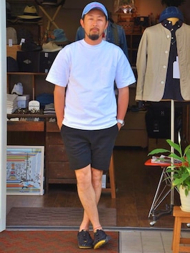 「JIGSAW（ジグソー）のアイテム」を使った、クボタ ユウイチさん（メンズ・174cm）の春コーディネート