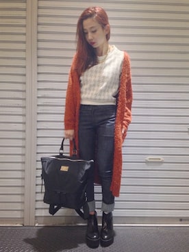 ai nakamura☺︎さん(レディース・160cm)の秋コーディネート