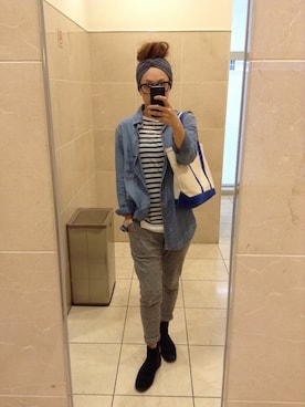 「TRICOT ALEXANDER WANG（トリコットアレキサンダーワン）のアイテム」を使った、yuukkuunn mamaさん（レディース・161cm）の秋コーディネート
