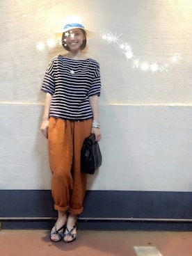 quruminさん（レディース・162cm）の夏コーディネート