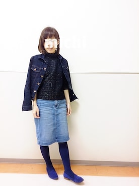 michiさん（レディース・158cm）の冬コーディネート