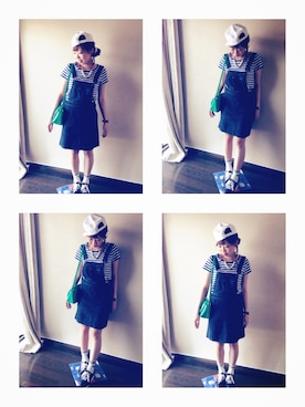 ☺︎ A ☺︎さん(レディース・157cm)の夏コーディネート