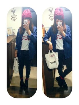 ☺︎ A ☺︎さん（レディース・157cm）の秋コーディネート