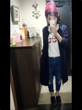 ☺︎ A ☺︎さん（レディース・156cm）の秋コーディネート