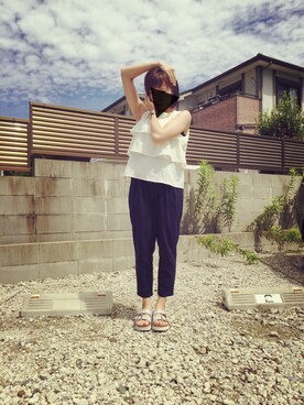 「A part by（アパートバイ）のアイテム（その他）」を使った、☺︎ A ☺︎さん（レディース・156cm）の夏コーディネート