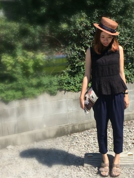 「A part by（アパートバイ）のアイテム（その他）」を使った、☺︎ A ☺︎さん（レディース・156cm）の夏コーディネート