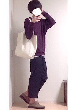 「RAGEBLUE（レイジブルー）のアイテム（その他シューズ）」を使った、とっしーさん（メンズ・184cm）の秋コーディネート