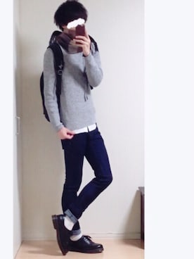 とっしーさん(メンズ・184cm)の冬コーディネート