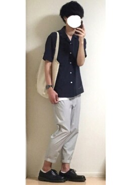 とっしーさん（メンズ・184cm）の夏コーディネート