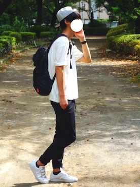 とっしーさん（メンズ・184cm）の夏コーディネート