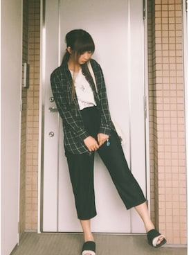 「miista」｜うららさん（レディース・156cm）の夏コーディネート