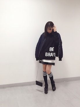 kumi kitanoさん（レディース・160cm）の冬コーディネート