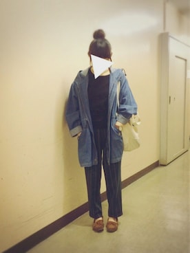 「PAR ICI」｜「アイテム（アナログ腕時計）」を使った、NIKOさん（レディース・156cm）の春コーディネート