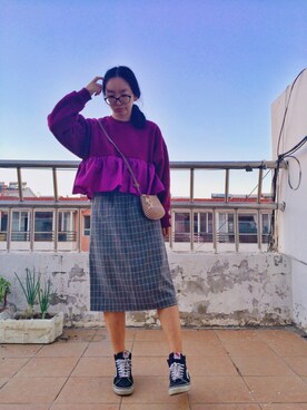 婧さん(レディース・163cm)の秋コーディネート