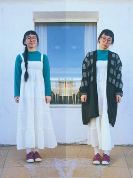 婧さん（レディース・163cm）の春コーディネート