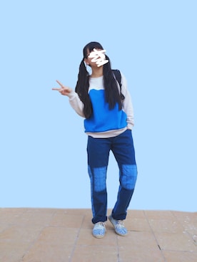 婧さん（レディース・163cm）の夏コーディネート