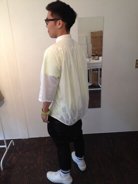 オニオン 大沢隆之さん（メンズ・173cm）の春コーディネート