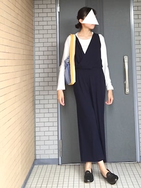 「Johanna Gullichsen（ヨハンナグリクセン）のアイテム（ハンドバッグ）」を使った、kuさん（レディース・168cm）の夏コーディネート