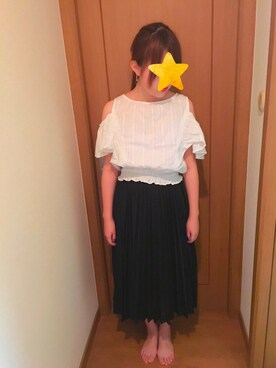 「ドラフトDAZ」｜にじそなさん（レディース・154cm）の夏コーディネート