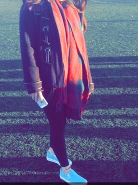 「CHEVIGNON（シェビニオン）のアイテム（その他アウター）」を使った、Zitaさん（レディース・157cm）の秋コーディネート