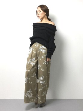 黒田デビーさん（レディース・165cm）の秋コーディネート