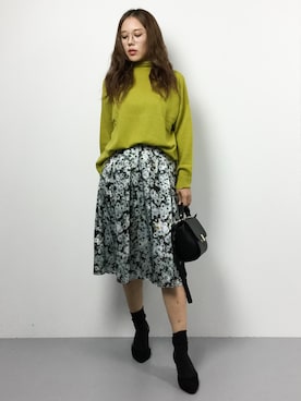 黒田デビーさん（レディース・165cm）の冬コーディネート