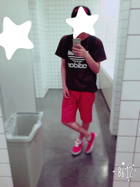 「HBA（フードバイエアー）のアイテム（帽子）」を使った、AKさん（メンズ・174cm）の春コーディネート