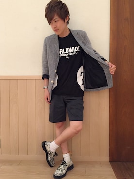 AKさん(メンズ・174cm)の夏コーディネート