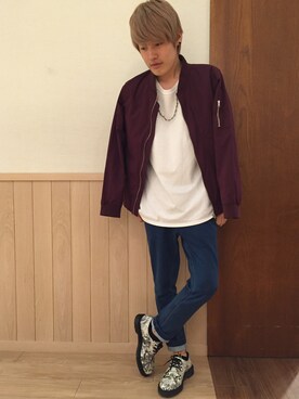 AKさん(メンズ・174cm)の夏コーディネート