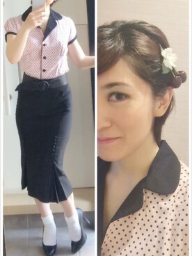 「pin up」｜🌺sachiko 🌺🐝さん（レディース・158cm）の夏コーディネート