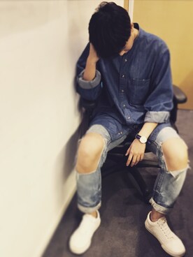 「Daniel Wellington」｜Leniceさん（レディース・163cm）の秋コーディネート