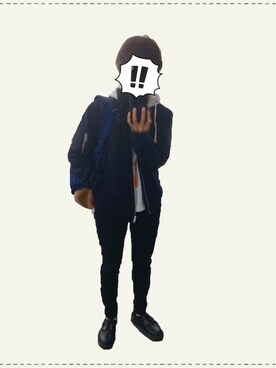 「RAGEBLUE（レイジブルー）のアイテム（ジャケット/アウター）」を使った、SIONさん（メンズ・170cm・10代）の秋コーディネート