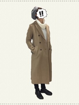 「アーバンリサーチ」｜「アイテム（キャスケット）」を使った、SIONさん（メンズ・170cm）の秋コーディネート