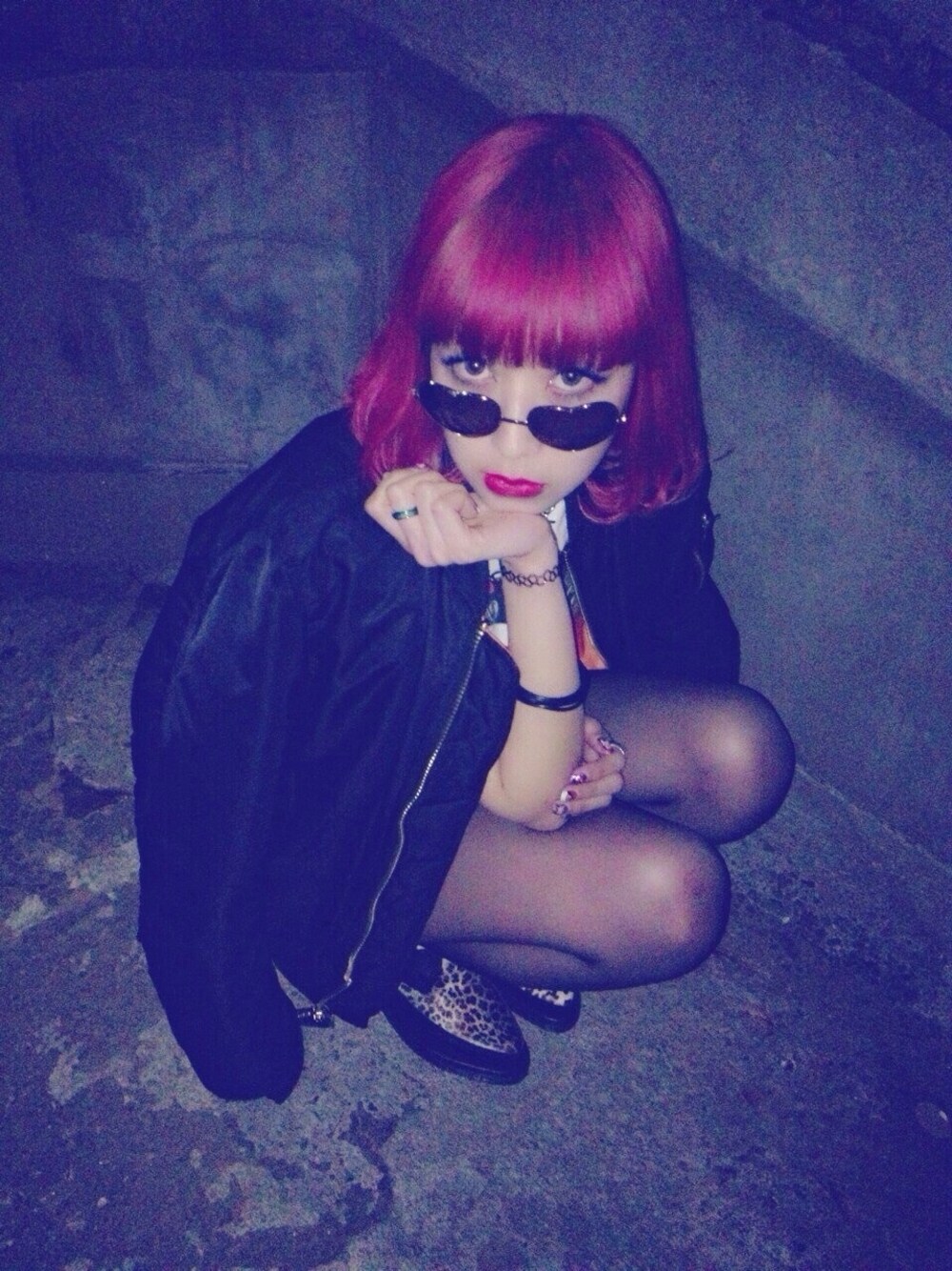 「Dr.Martens、BUBBLES、TOP SHOP」｜「Dr. Martensのshoes（その他シューズ、ブラック系）」を使った、ℳさん（レディース・168cm）の春コーディネートの1枚目の写真