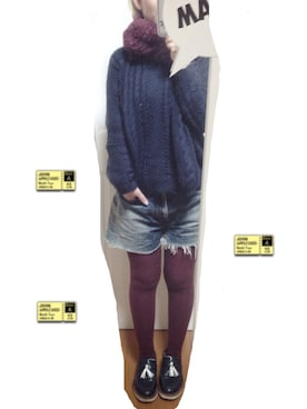 ▲miiipppiiiさん（レディース・153cm）の秋コーディネート