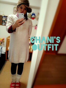 ちゃにこさん（レディース・159cm）の冬コーディネート