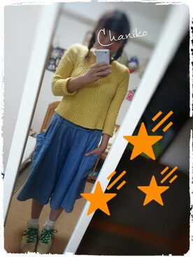 ちゃにこさんのコーディネート