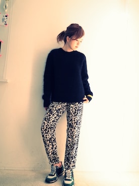「ISABEL MARANT（イザベルマラン）のアイテム（アクセサリー）」を使った、FLONT STAFF さん（レディース・150cm）の秋コーディネート