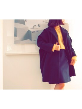 「MM6 Maison Margiela（ｴﾑｴﾑｼｯｸｽ ﾒｿﾞﾝ ﾏﾙｼﾞｪﾗ）のアイテム（その他アウター）」を使った、FLONT STAFF さん（レディース・155cm）の秋コーディネート
