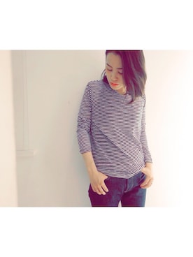 「MARANT ETOILE（マランエトワール）のアイテム」を使った、FLONT STAFF さん（レディース・158cm）の冬コーディネート