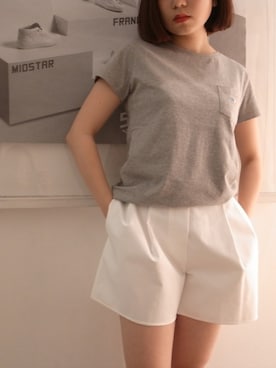 「おめかしコーデ」｜FLONT STAFF さん（レディース・155cm）の春コーディネート