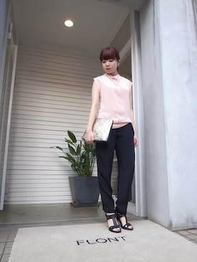 「3.1 Phillip Lim（スリーワンフィリップリム）のアイテム」を使った、FLONT STAFF さん（レディース・155cm）の春コーディネート