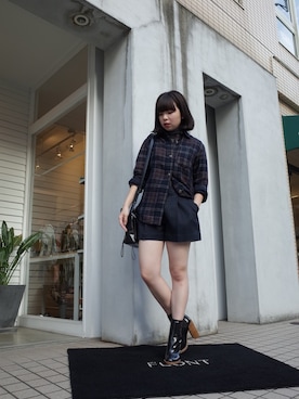 「ISABEL MARANT（イザベルマラン）のアイテム（トップス）」を使った、FLONT STAFF さん（レディース・155cm）の夏コーディネート