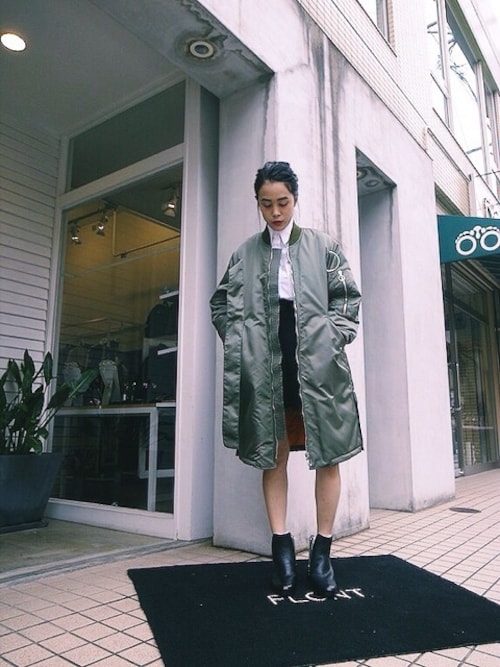 Flont Staff Flont 3 1 Phillip Limのミリタリージャケットを使ったコーディネート Wear