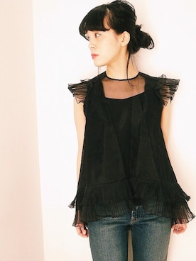 「ISABEL MARANT（イザベルマラン）のアイテム」を使った、FLONT STAFF さん（レディース・158cm）の冬コーディネート