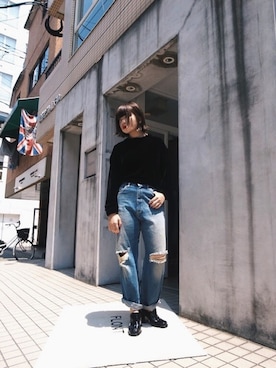 「ISABEL MARANT（イザベルマラン）のアイテム」を使った、FLONT STAFF さん（レディース・155cm）の夏コーディネート