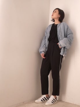 「ISABEL MARANT（イザベルマラン）のアイテム」を使った、FLONT STAFF さん（レディース・160cm）の秋コーディネート