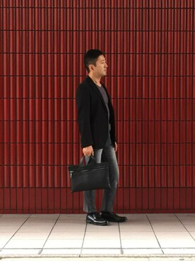 「LuncH（ランチ）のアイテム（その他）」を使った、teppeiさん（メンズ・161cm）の秋コーディネート