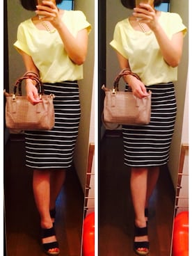 佐藤さんさん（レディース・154cm）の夏コーディネート